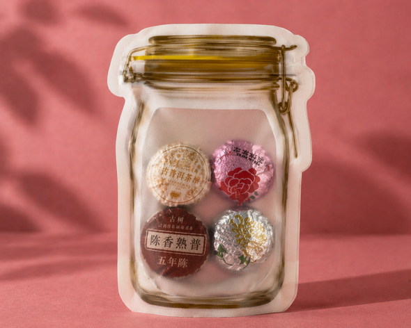 Pu-erh Mini Tea Cake Assortment | 4 Flavours | TGP004
