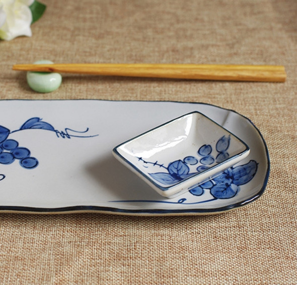 Blue and White ChingHua Porcelain Dipping Plate | H2021450