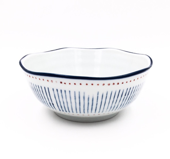 Red Dot Porcelain Lotus Bowl | H2021470