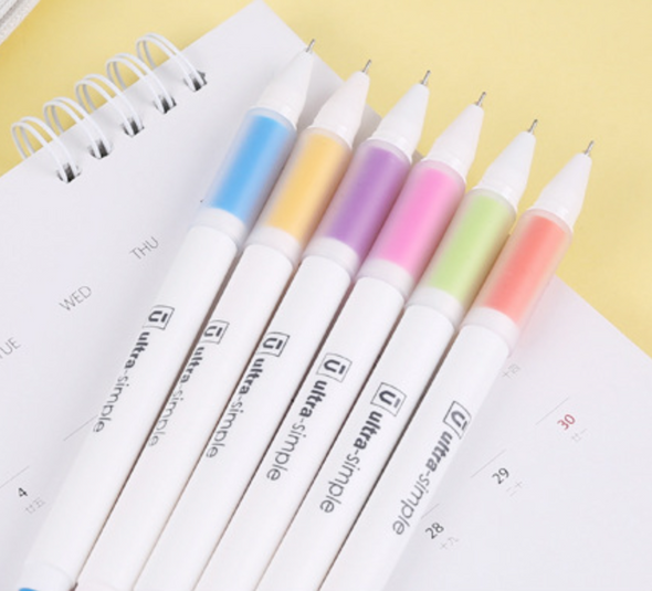 Ultra Simple 0.5mm Pens | Pack of 6 | H20200543