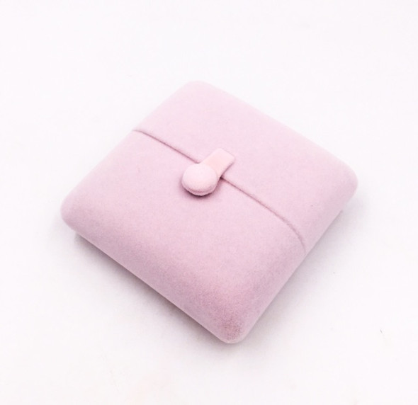 Velvet Necklace & Earring Box | Soft Pink | H05202