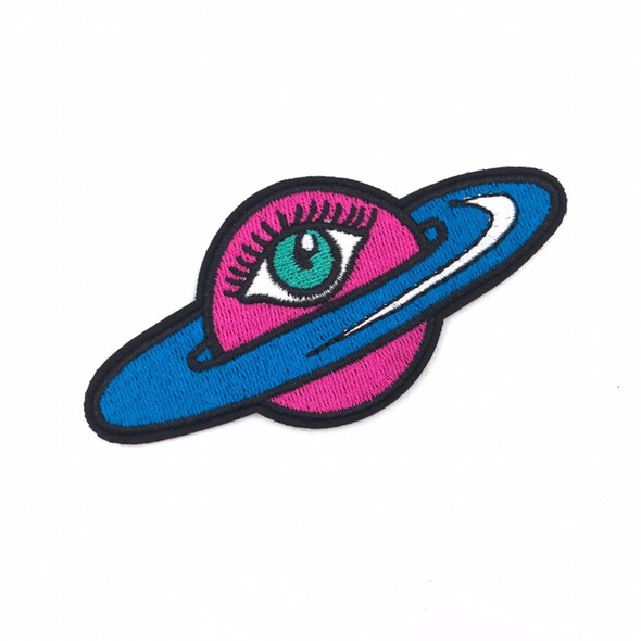 Iron-on Embroidery Patch | Big Eye Planet | H22024