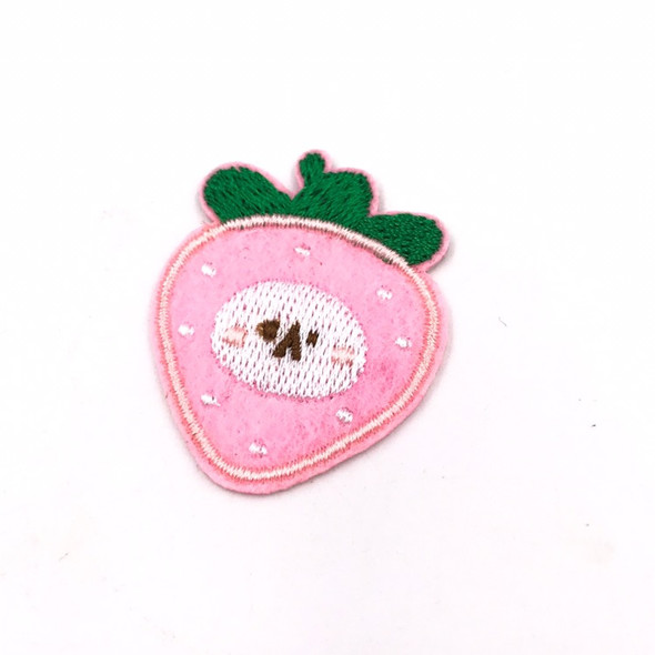 Iron-on Embroidery Patch | Cute Strawberry | H22084