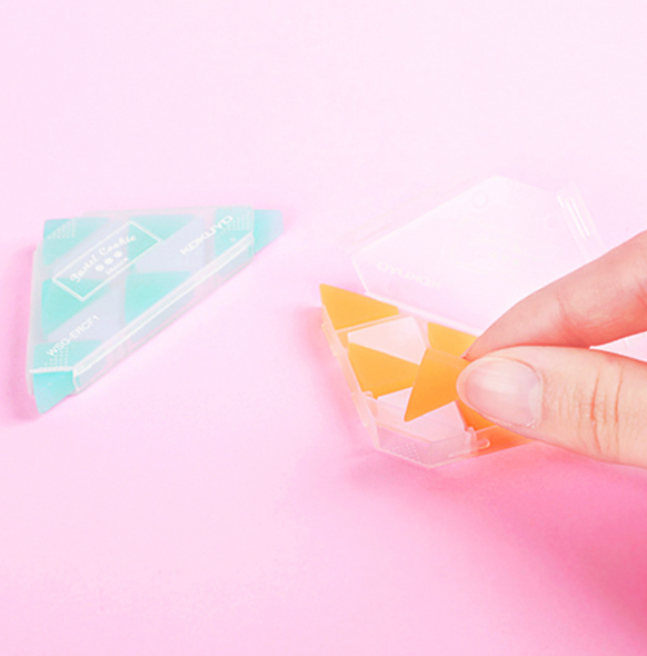 Kokuyo Triangle Eraser Wsg-Ercf | Blue | 6937748323884