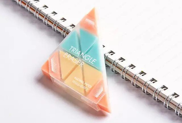 Kokuyo Triangle Eraser Wsg-Ercf | Erf2 Colorful | 6937748316077
