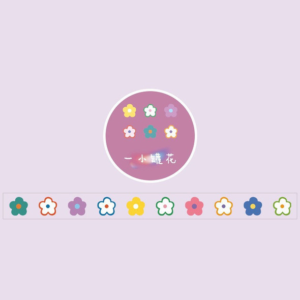 Washi Tape | Flower Pattern | 6973309601626