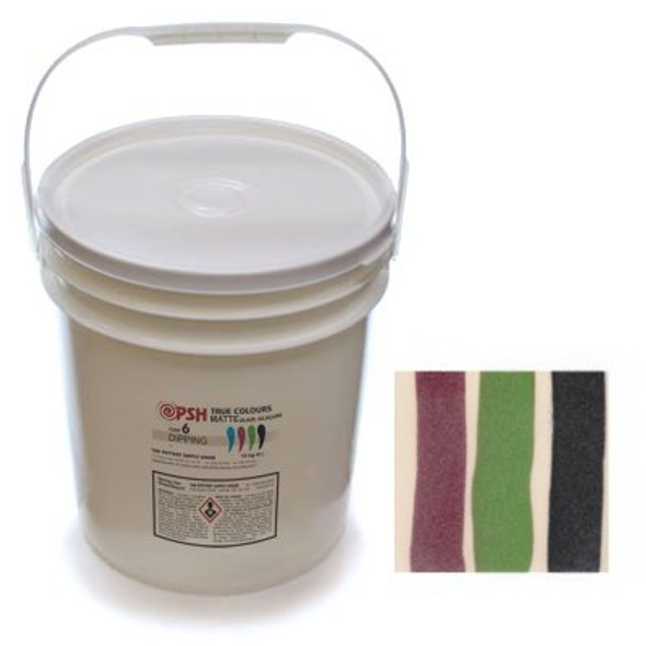 True Colours Matte Clear Glaze Cone 6 | 10kg Dry | GTCMD