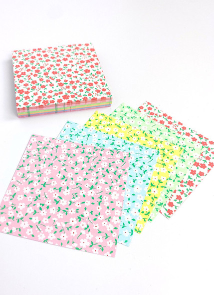 Double Colour Floral Mini - 125Sht (20-1858) | Ori7582  | 4901161018582