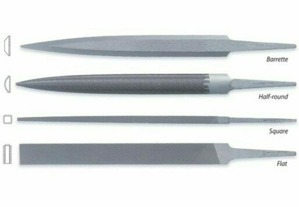 Friedrich Dick Hand File Set of 4 Cut#2 | 114771