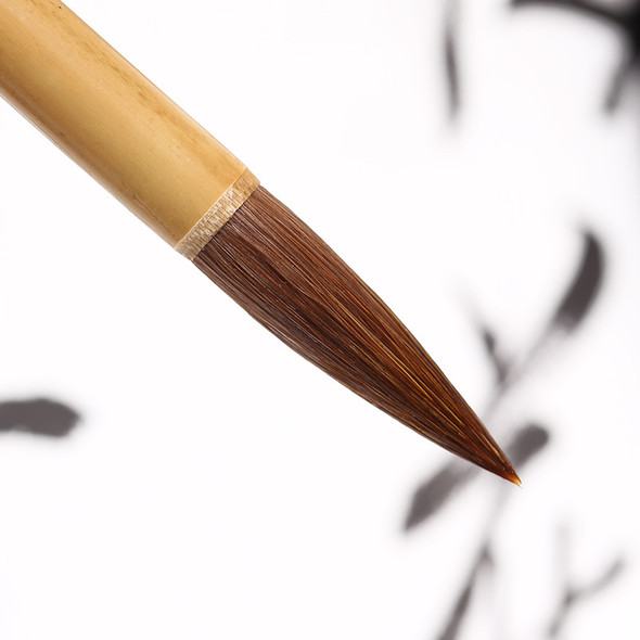 Beginner Calligraphy Brush | Weasel Hair | Bamboo Handle | L | 2500363