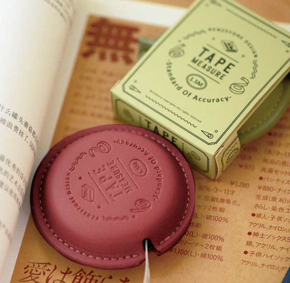 Macaron-Style Cookie Tape Measure | 1.5M/4Ft | Matcha Green
