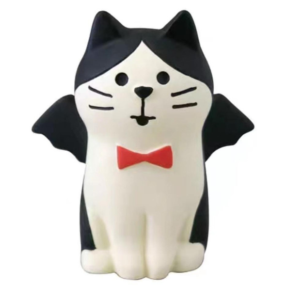 Zakka Halloween Cat Figurine | Devil Cat | 50597
