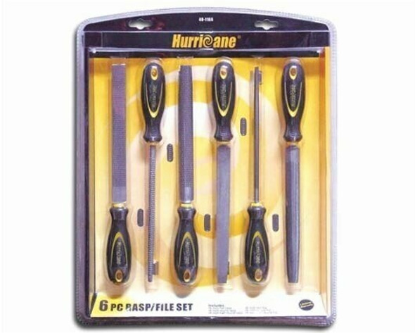 Hurricane 6pc file/rasp set 8 in. | HU401166