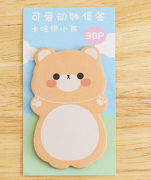 Sticky Notes | Cute Bear | 30 Sheets | 50498