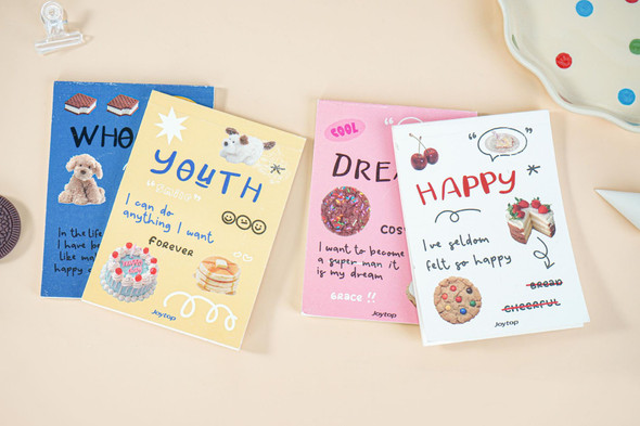 Joytop | Happy Workshop | A6 Sketchbook | Blank Pages | Student Notebook | 50750