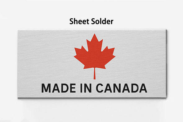 Silver Solder 28ga| Hard | 1.5x1" | SSSH