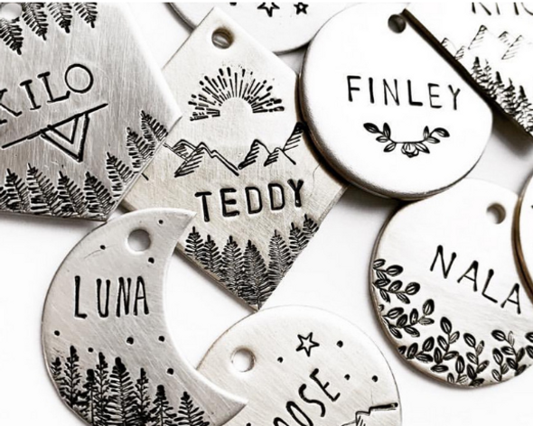 Stamp Set | Pattern Stamps | Jewelry Tool | 12Pcs Flowers & Plants | 50620