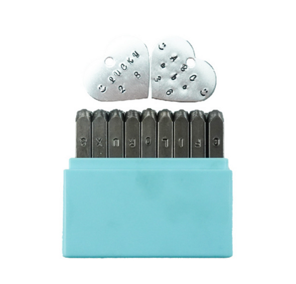 Steel Stamps | Cursive Letters Uppercase | 3mm | 50622
