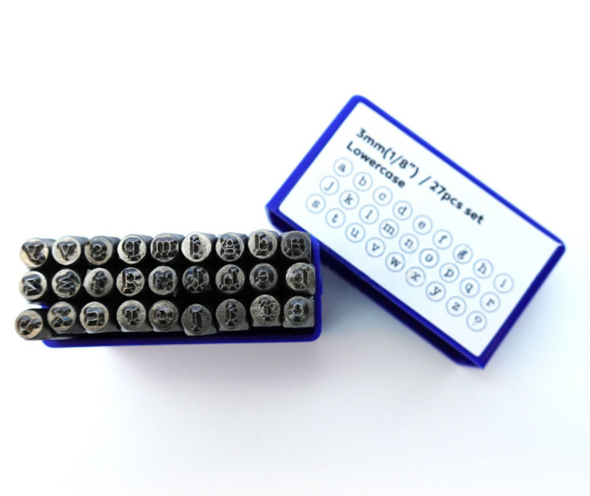 Steel Stamps | Lowercase Letters | Jewelry & Leather Tool | 50624