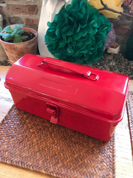 Metal Tool Box | Y-300 | 30.5×16×11.6 cm | Red | 50146