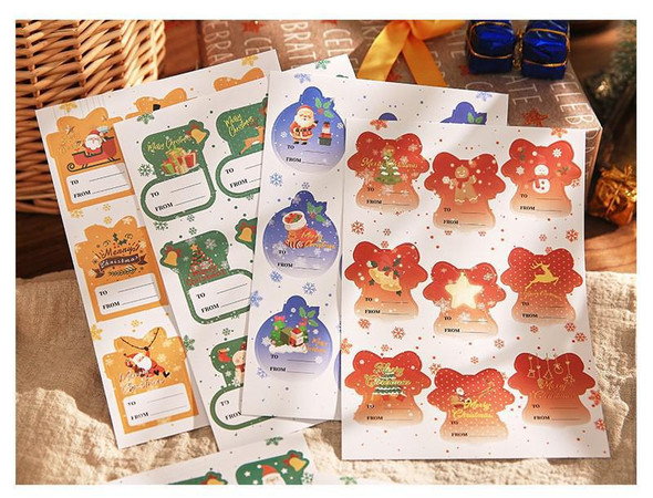 Mr. Paper Label Stickers | Christmas Surprise | Holiday Decoration | Express Delivery | 50401
