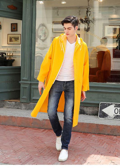 Mr. Rain Pvc Raincoat | Adult | Long Hooded One-Piece | Yellow L | 50631 Mr. Rain Pvc Raincoat | Adult | Long Hooded One-Piece | Yellow L | 50631