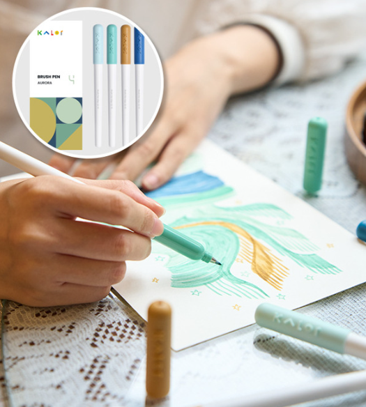 Kalor Drawing Pen | Aurora | Smooth Ink Flow | Calligraphy & Sketching   | 50381