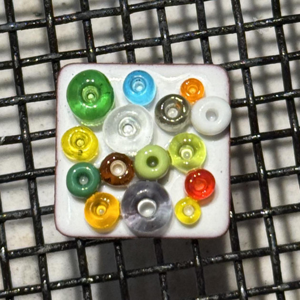 Enamel Beads | Mixed Bag| Sold by 50g | EBMIX