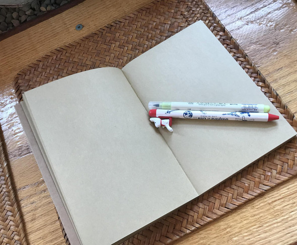 Sketchbook | 32K (5.1X7.3") | Brown Kraft Cover | Kraft Pages | 20006