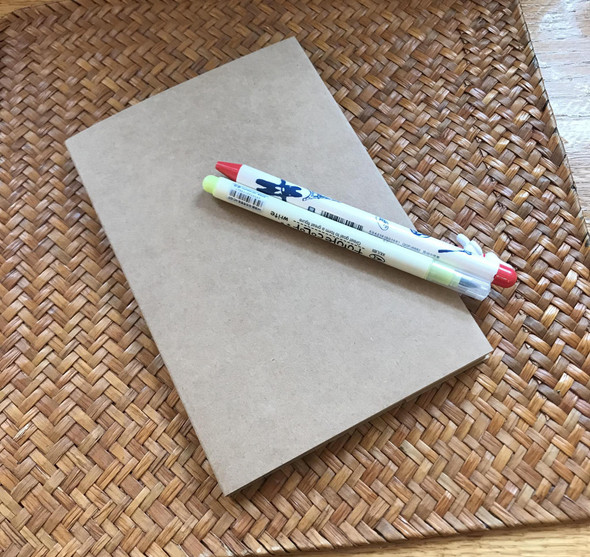 Sketchbook | 32K (5.1X7.3") | Brown Kraft Cover | Kraft Pages | 20006