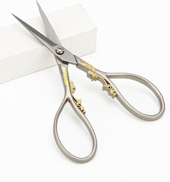 Precision Embroidery Scissors | White Gold | 50650