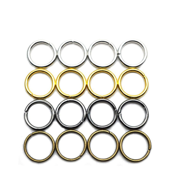 Jump Rings | Base Metal | Antique Green | 0.9x8mm OD | 200pcs