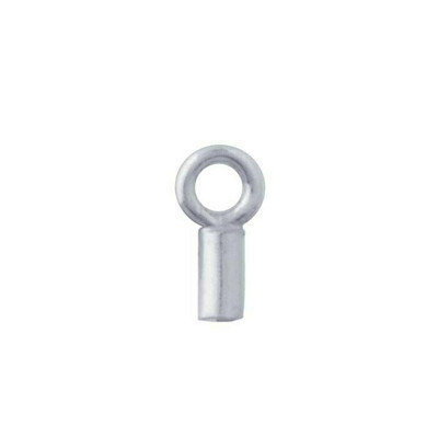 Sterling Silver End Cap | .9mm ID | Sold By Pc | 693435-EA