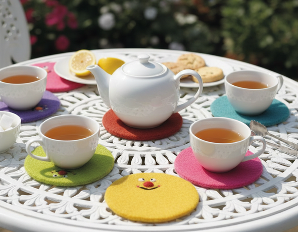 Free Workshop: Felted Coaster Making | Feb. 19, 3:30 to 5 PM