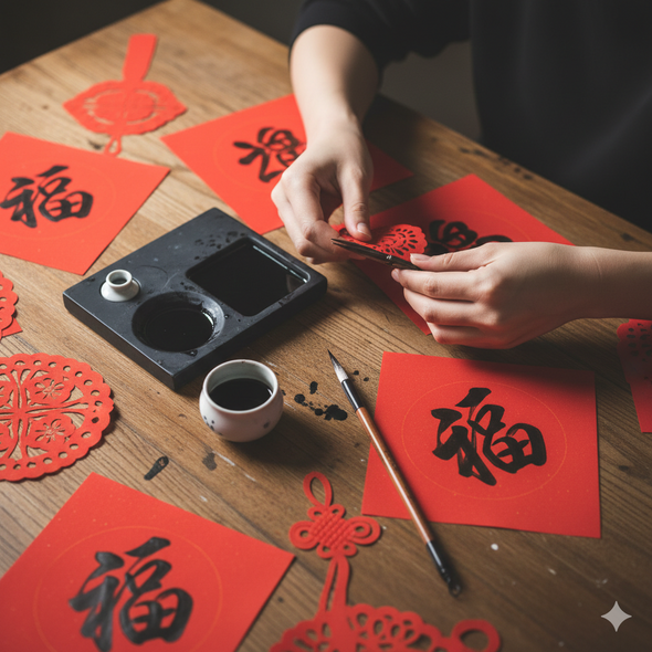 Lunar New Year Special: Paper Cutting & Calligraphy “Fu” Workshops | Feb. 15, 2026