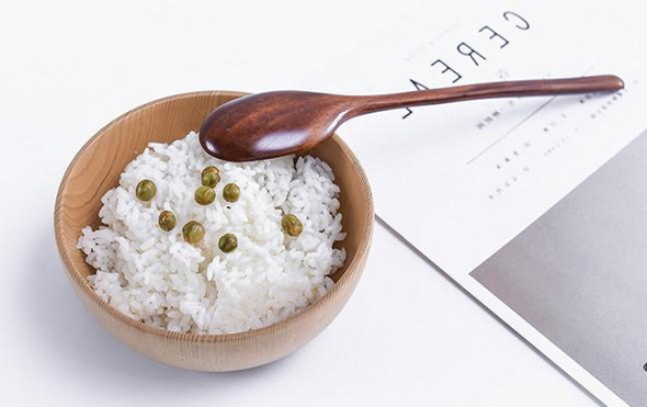 Long Handle Wooden Spoon | Dark | 23.5 × 4cm | 24683