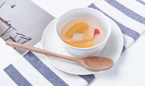 Long Handle Wooden Spoon | Light Colour | 23.5 × 4cm | 24684