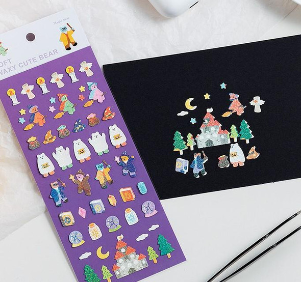 Holographic Bear Stickers | Magic Bear | 50829
