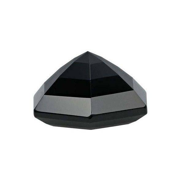 Black Spinel | Rose Cut Hexagon | 3mm | 78410
