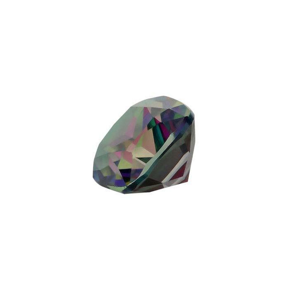 Azotic® Green Mystic™ Topaz Gemstone | Cushion Faceted | 7 x 5mm | 60306