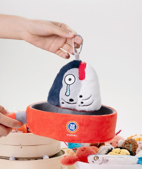 Plush Charm Coin Bag - Fish Head Sashimi | 6951260502664