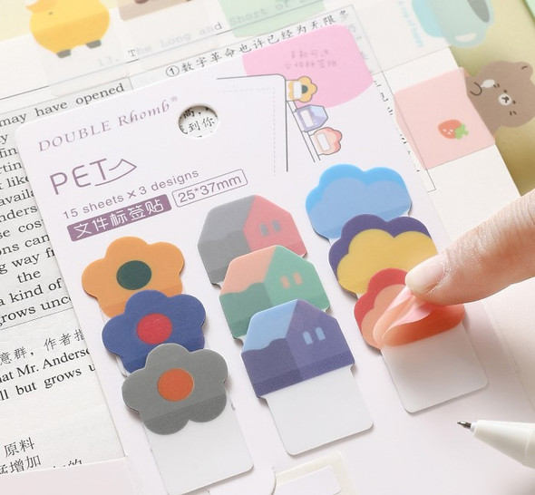 Reusable PET Index Tabs |  Flower Home | 6977607242208