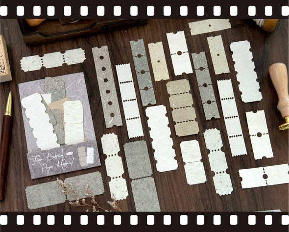 Paper Time Vintage Decorative Pattern & Texture Paper | Ticket Diary | 6927164417779