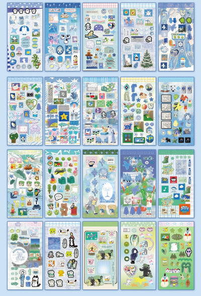 Wonder Moments Decorative Sticker Set | Dream Blues | 6941776323129