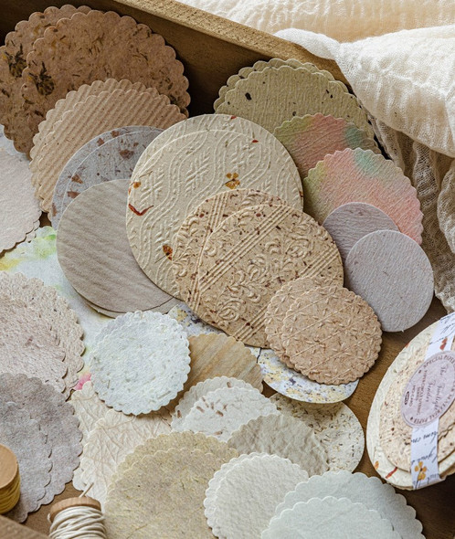 Paper Disc Series Textured Material Papers | The Twilight Tender | 6937046272389