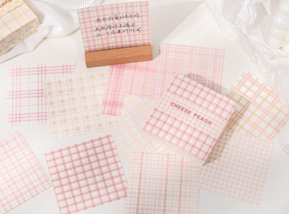 Patterned Notes | Cheese Peach | 200 Sheets | 6974372346124