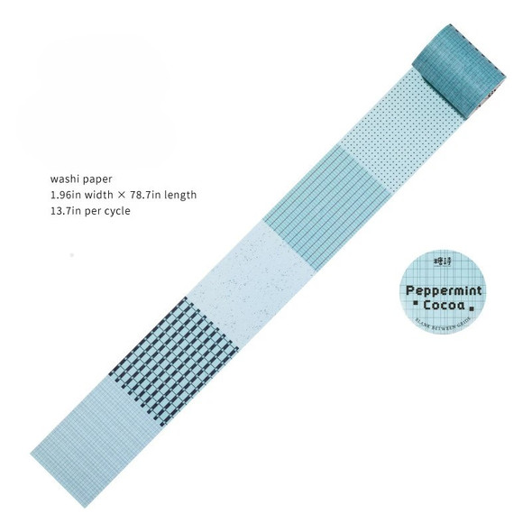 Washi Tape | Peppermint Cocoa | 6978422072667