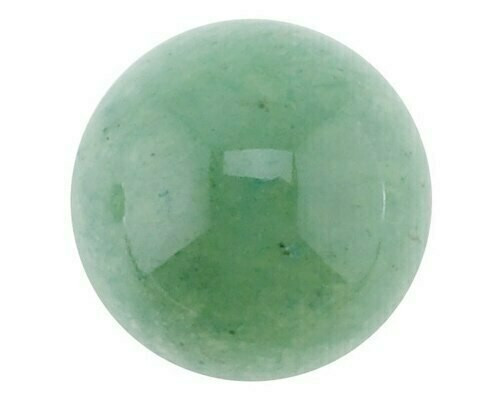 Round 6mm Aventurine Cabochon Stone, Sold By each | 60083