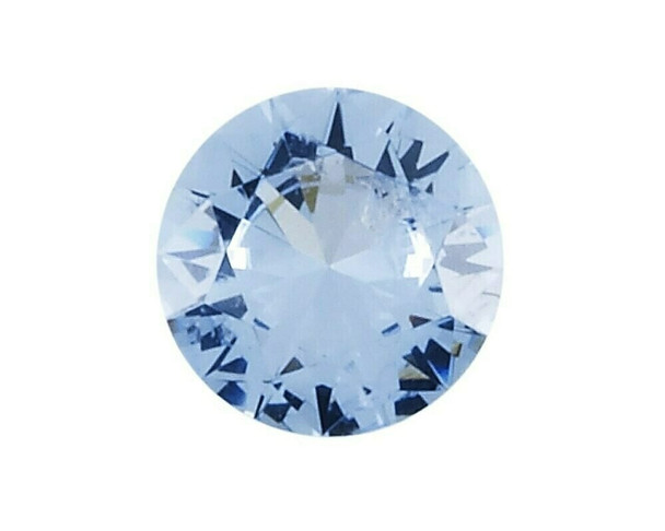 Simulated Round 4mm Aquamarine Faceted Stone, Sold By Each | 88122