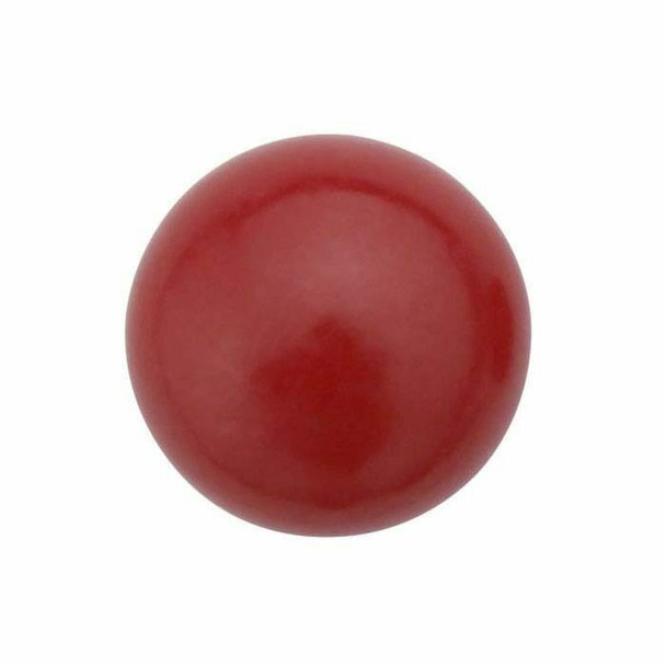 Simulated Oxblood Coral 5mm Round Cabochon, Sold By each | 88625